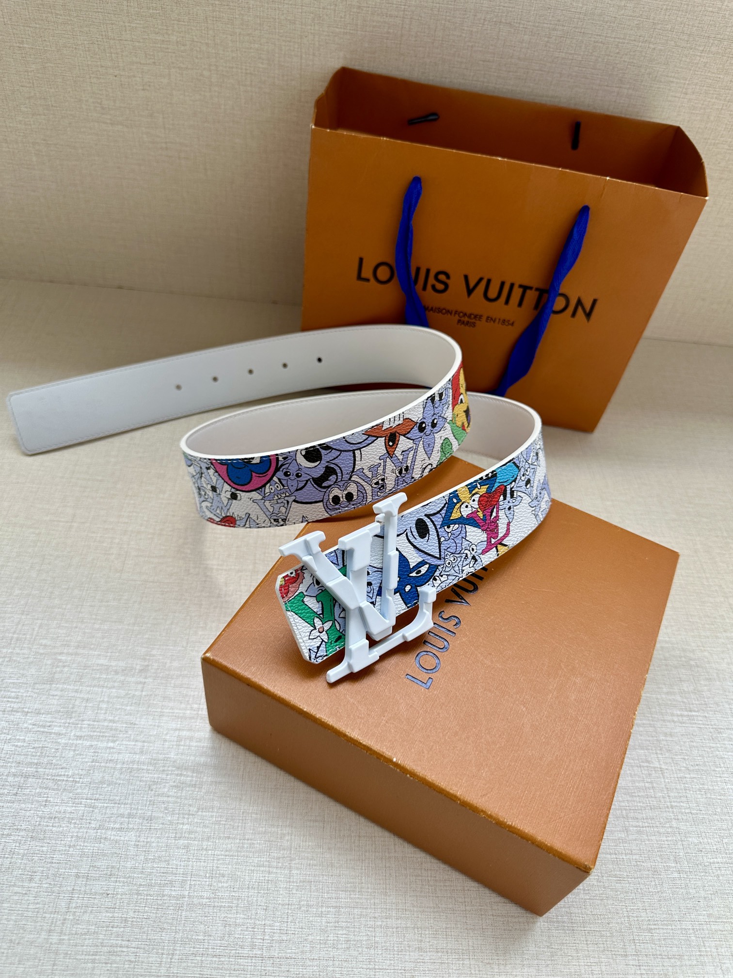 Louis Vuitton Basic Belt Cow Leather S-m-l