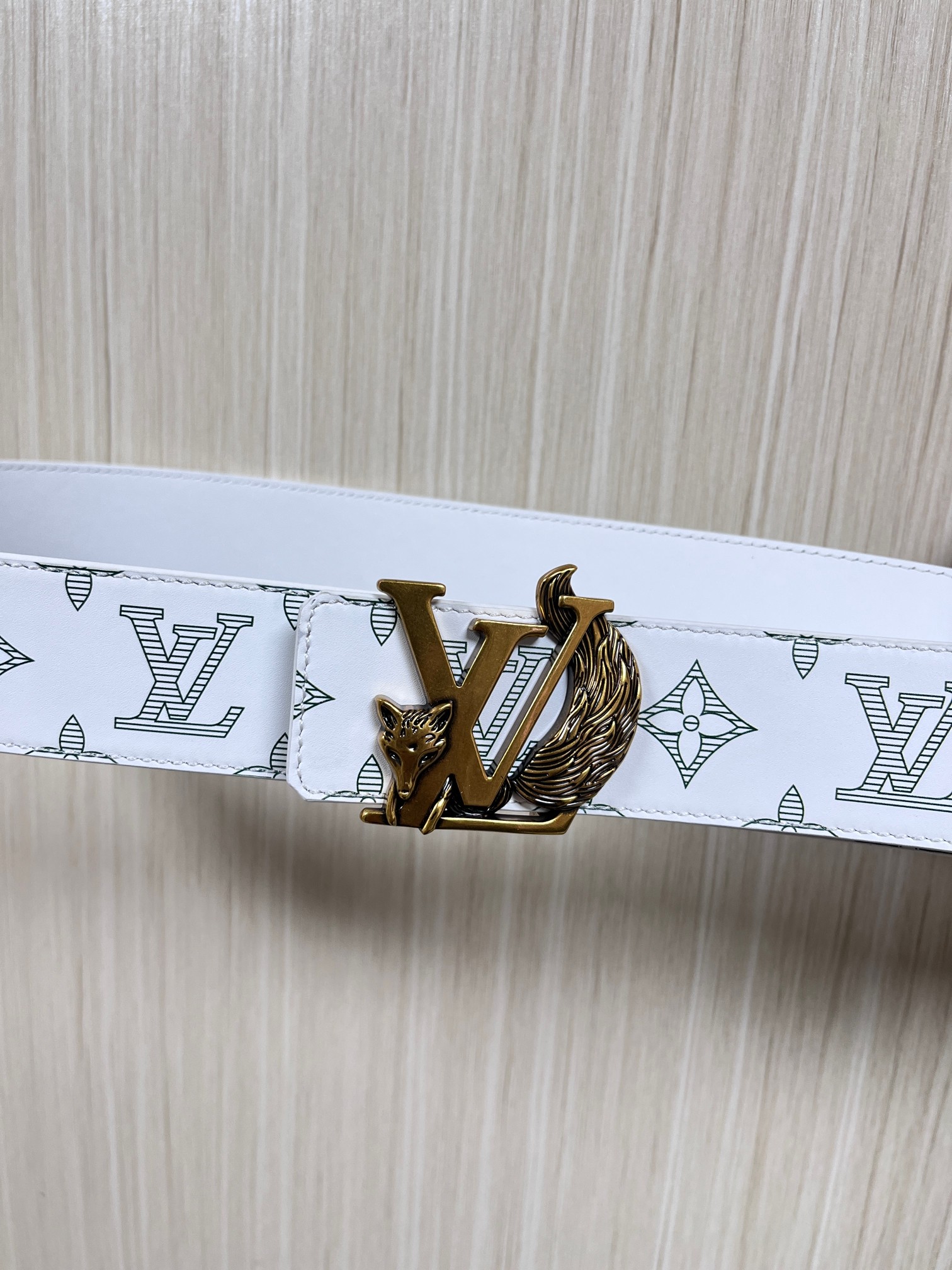 Basic Belt Cow Leather White
