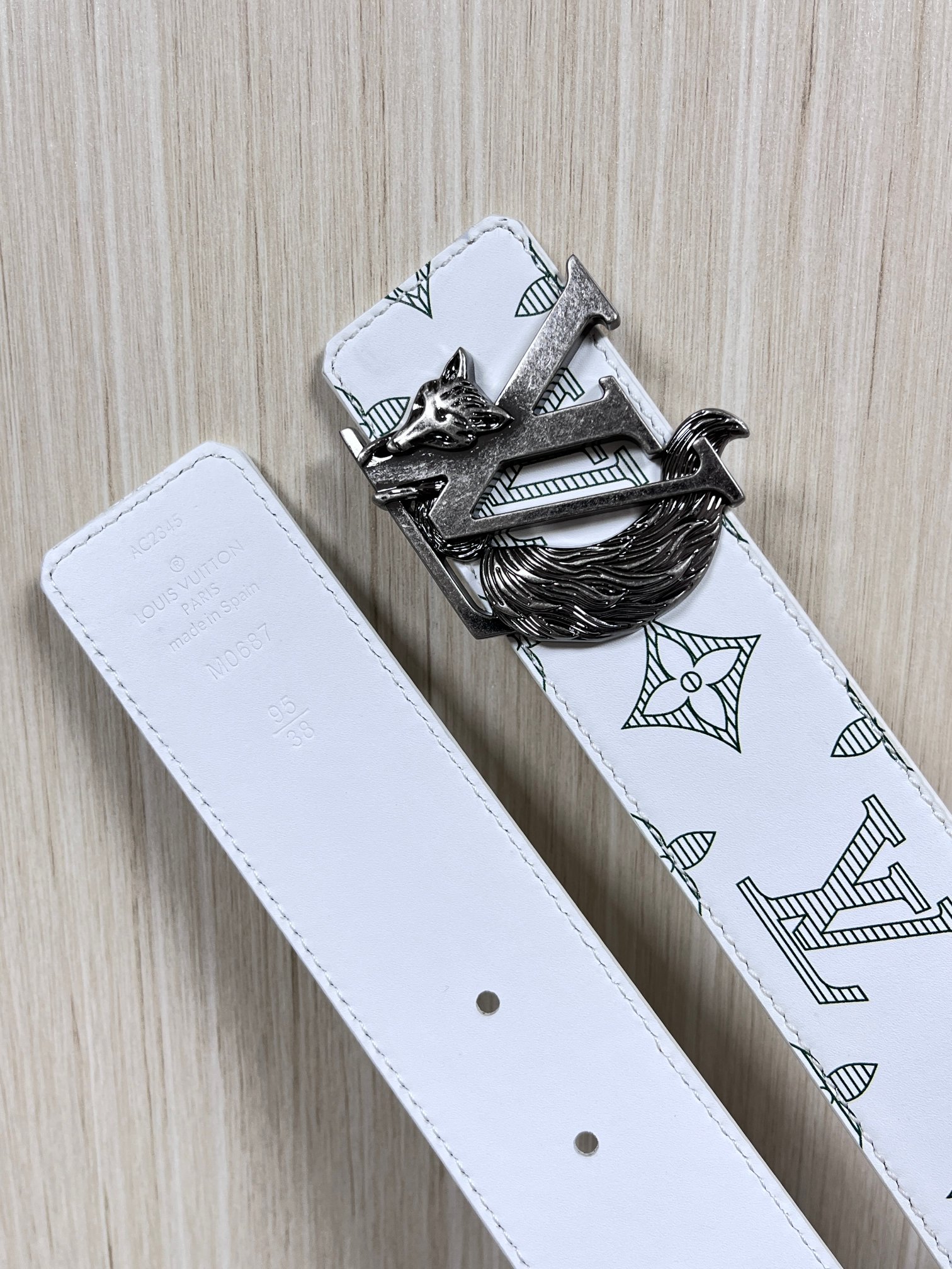Basic Belt Cow Leather Blue