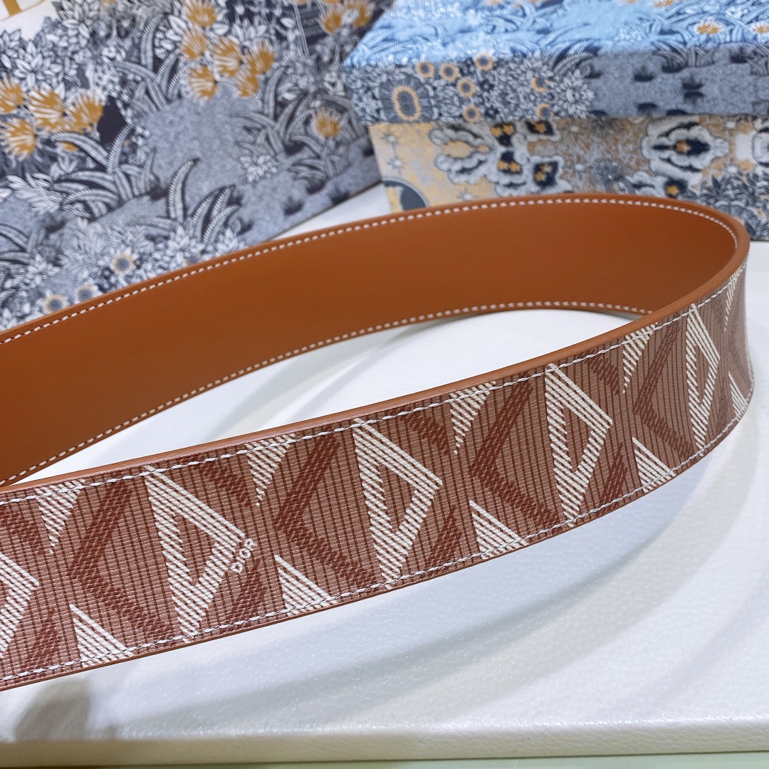 Dior Male Basic Belt Cow Leather Black M