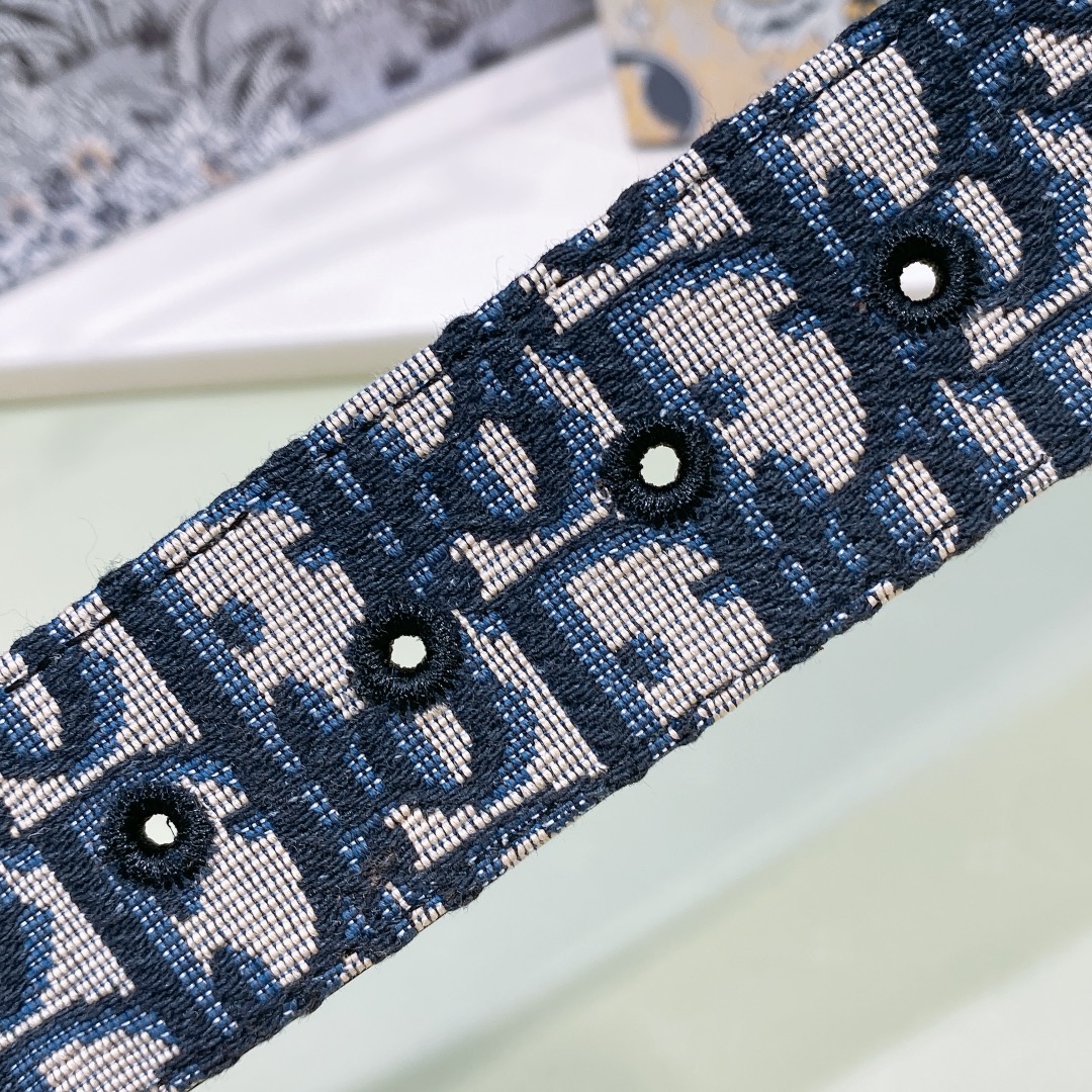 Dior Male Basic Belt Cow Leather Black M