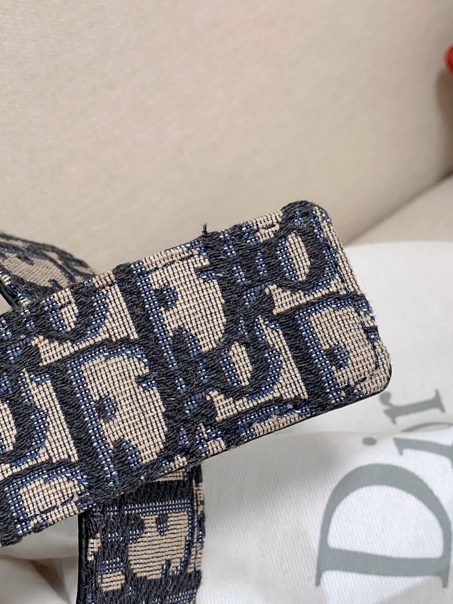 Dior Male Leather Belt Top Grain Leather M