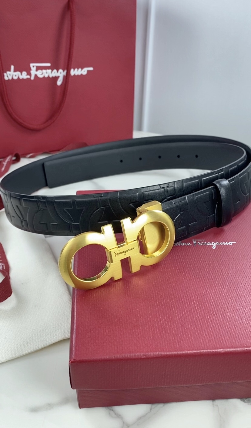 Salvatore Ferragamo Leather Belt 35mm