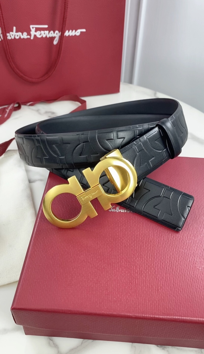 Salvatore Ferragamo Leather Belt 35mm
