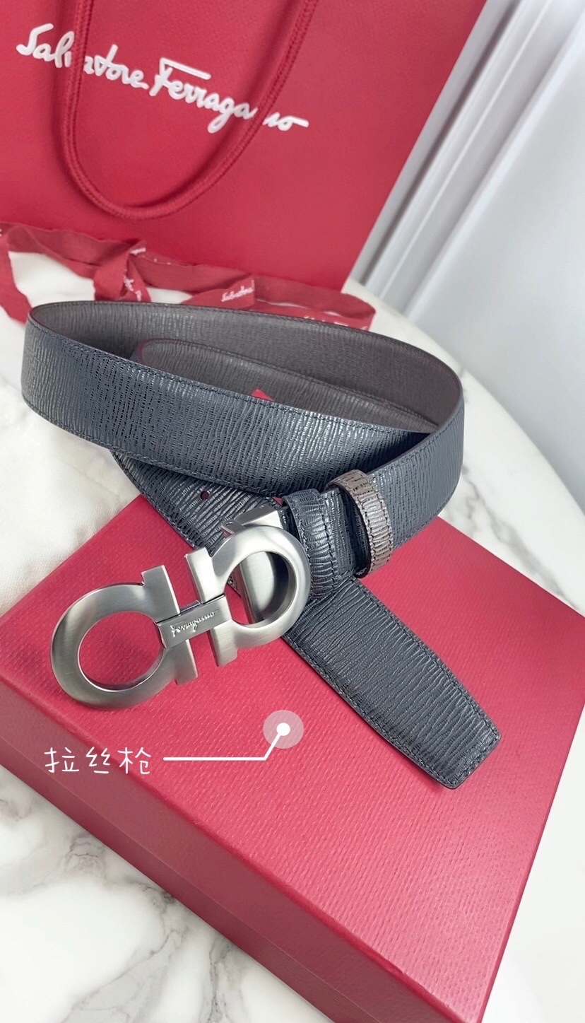 Salvatore Ferragamo Male Basic Belt 35mm-s-m-l