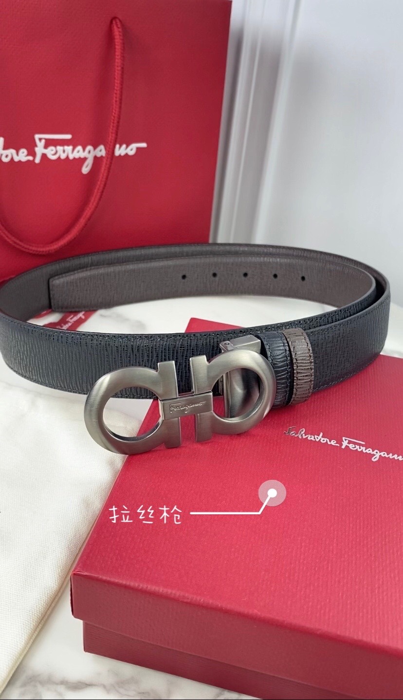 Salvatore Ferragamo Male Basic Belt 35mm-s-m-l