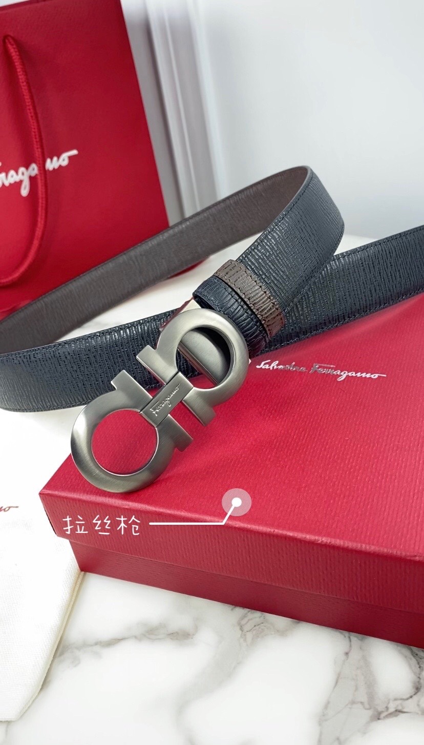 Salvatore Ferragamo Male Basic Belt 35mm-s-m-l