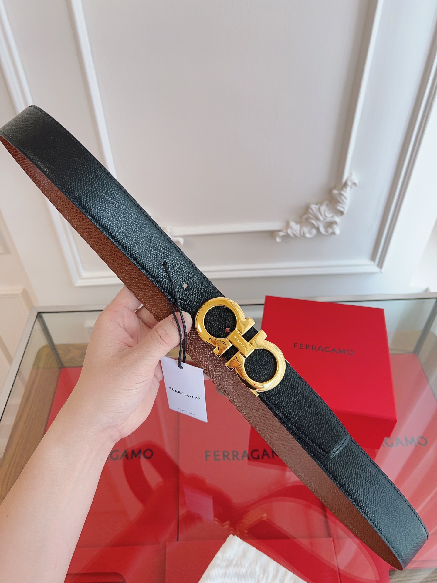 Salvatore Ferragamo Basic Belt M