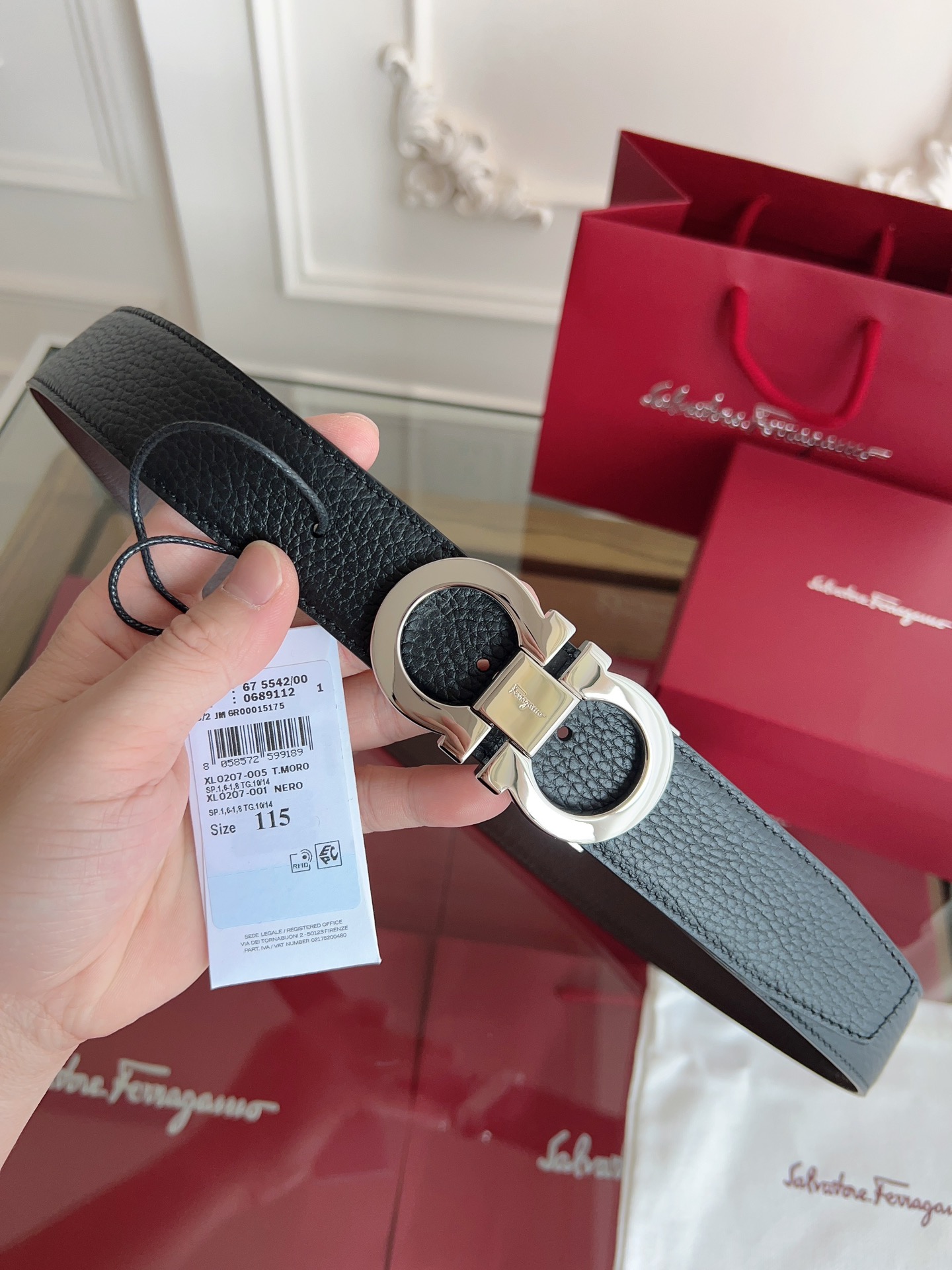 Salvatore Ferragamo Basic Belt 13514-m