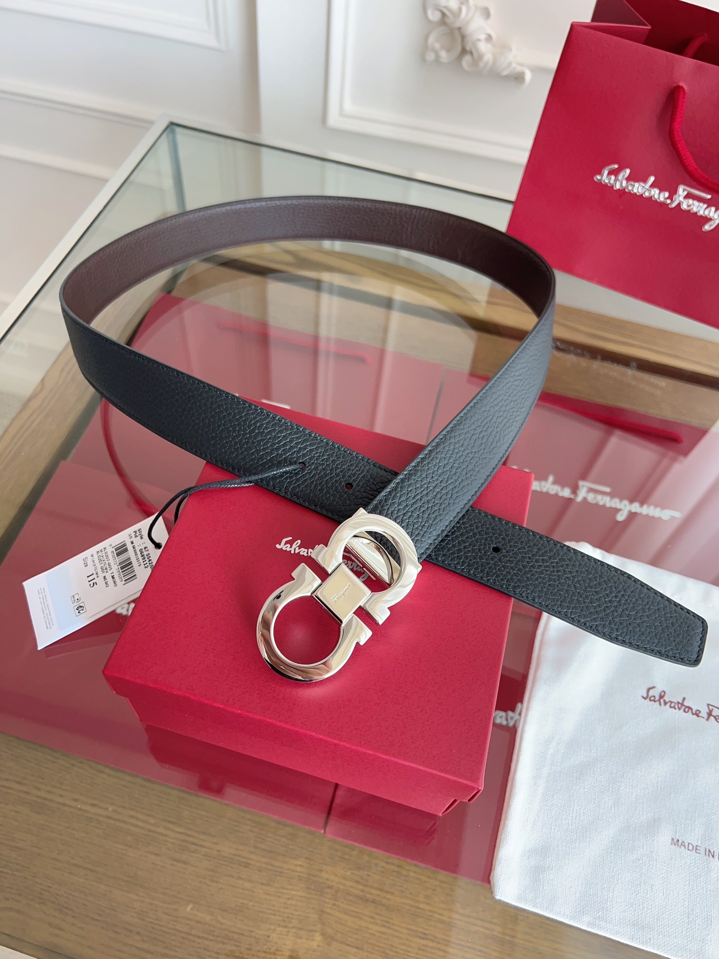 Salvatore Ferragamo Basic Belt 13514-m