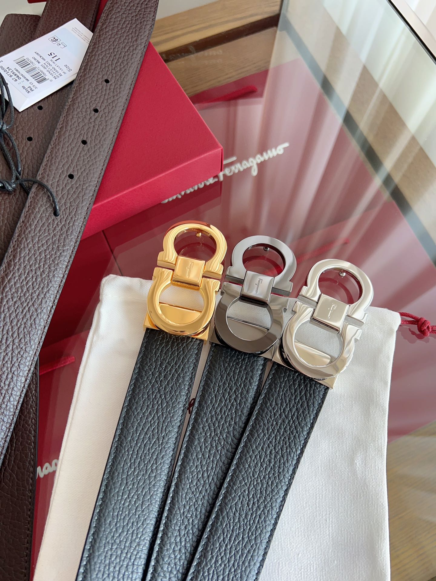 Salvatore Ferragamo Basic Belt 13514-m