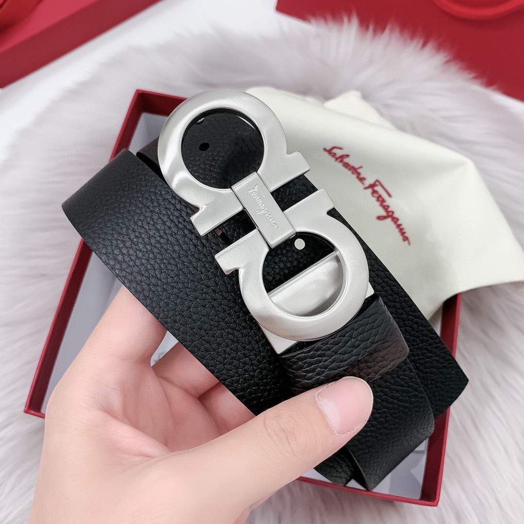 Salvatore Ferragamo Basic Belt Cow Leather