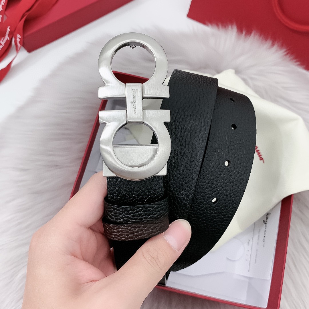 Salvatore Ferragamo Basic Belt Cow Leather