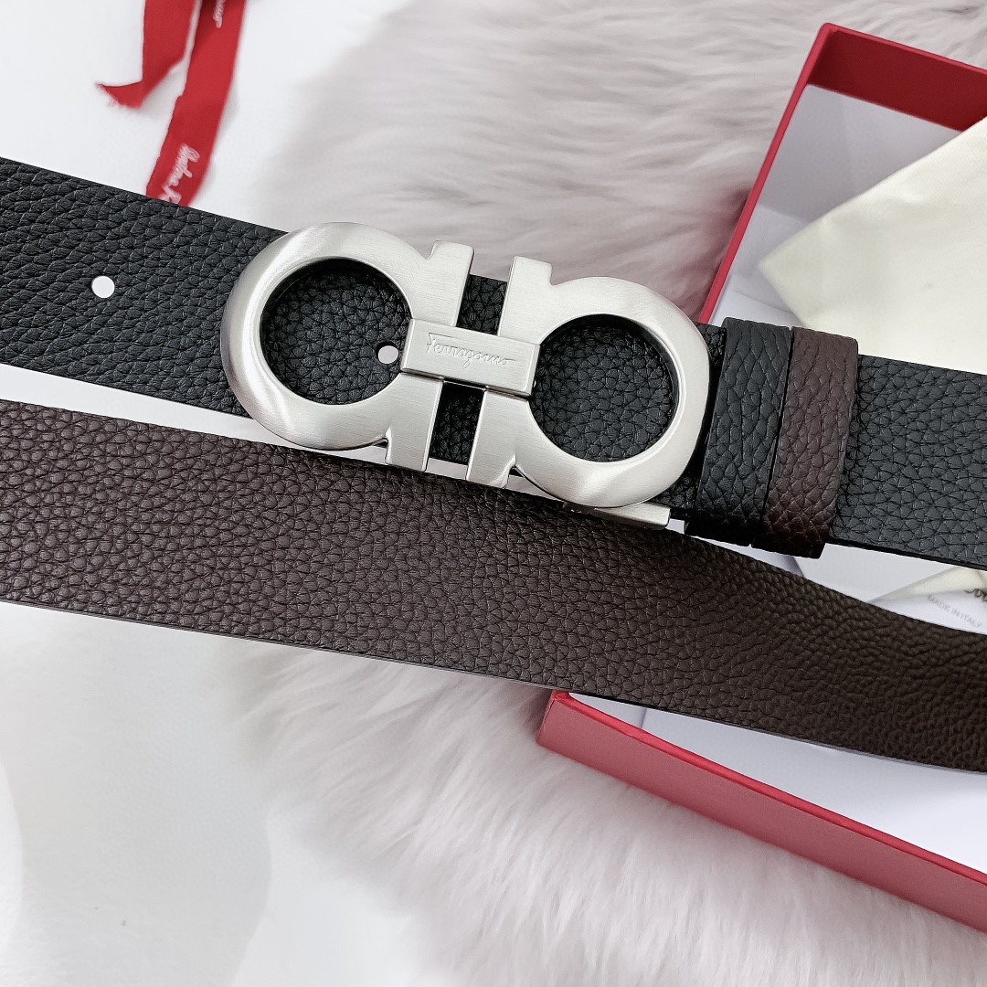 Salvatore Ferragamo Basic Belt Cow Leather