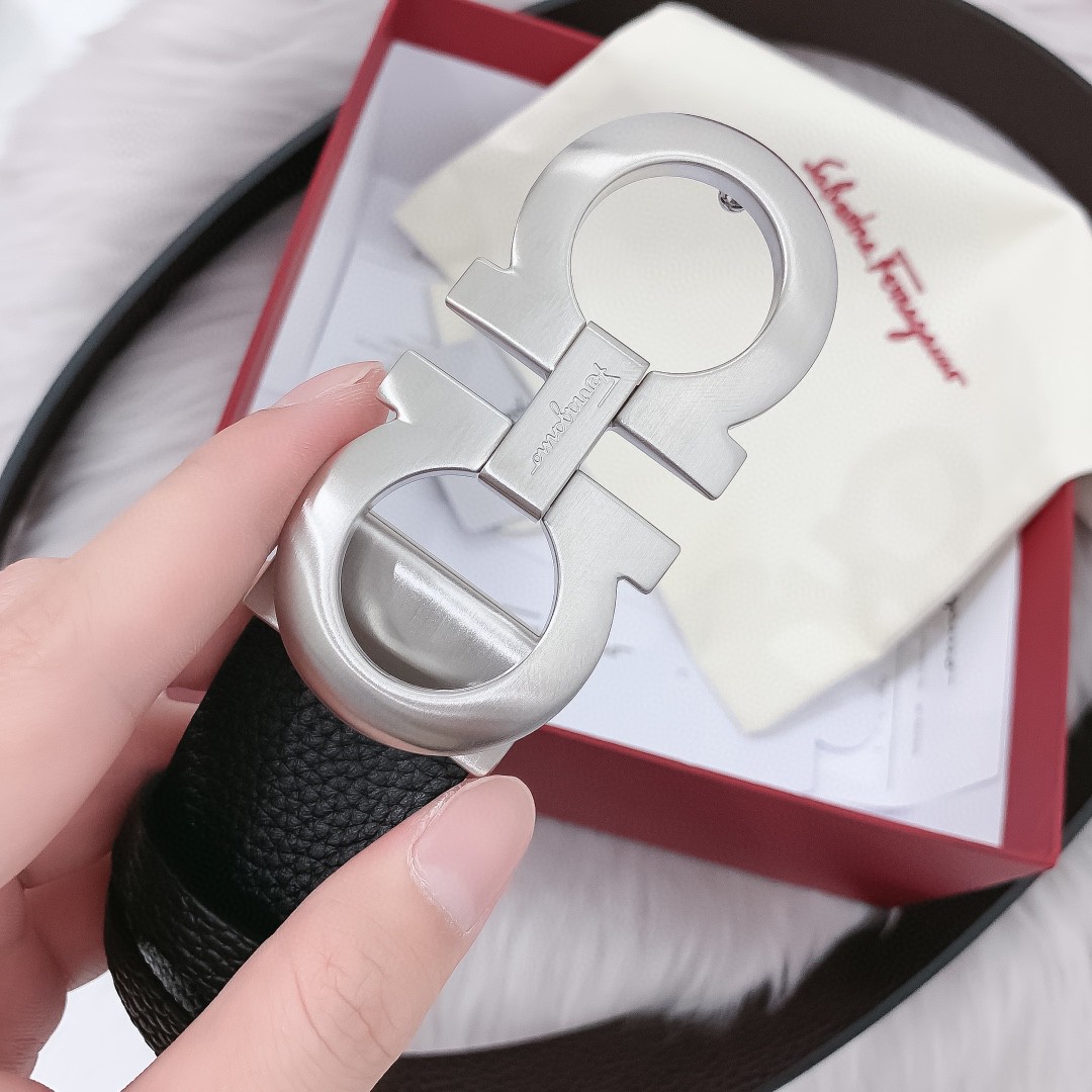 Salvatore Ferragamo Basic Belt Cow Leather