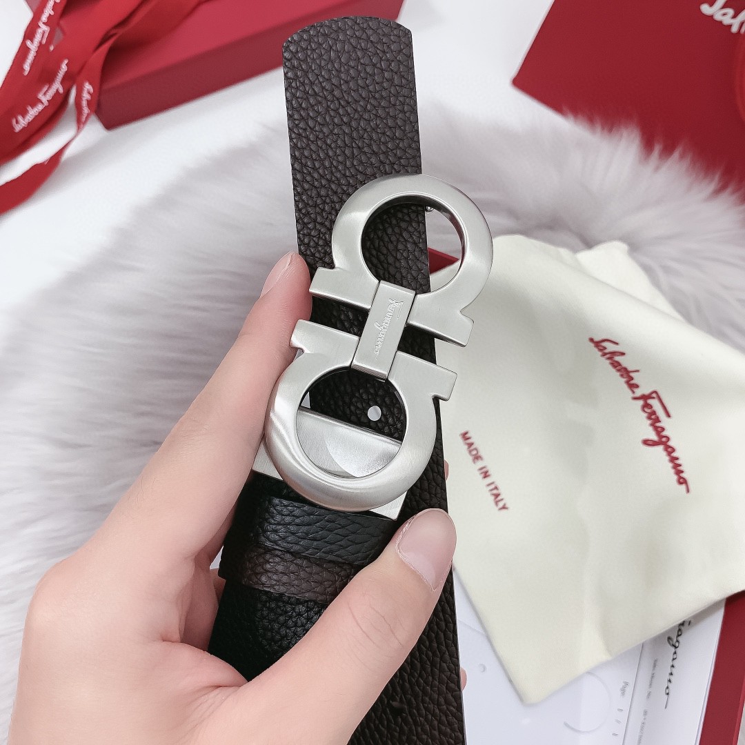 Salvatore Ferragamo Basic Belt Cow Leather