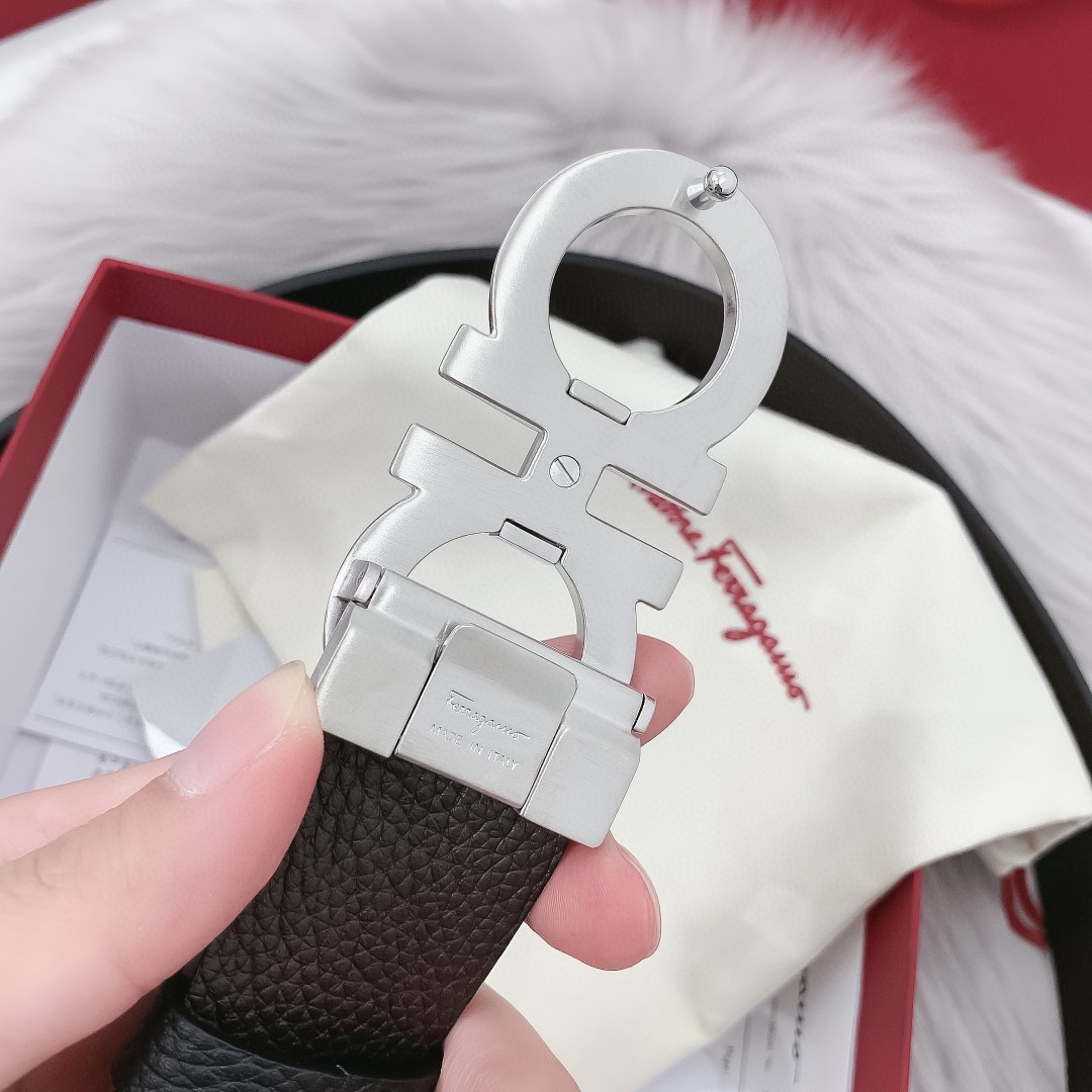 Salvatore Ferragamo Basic Belt Cow Leather