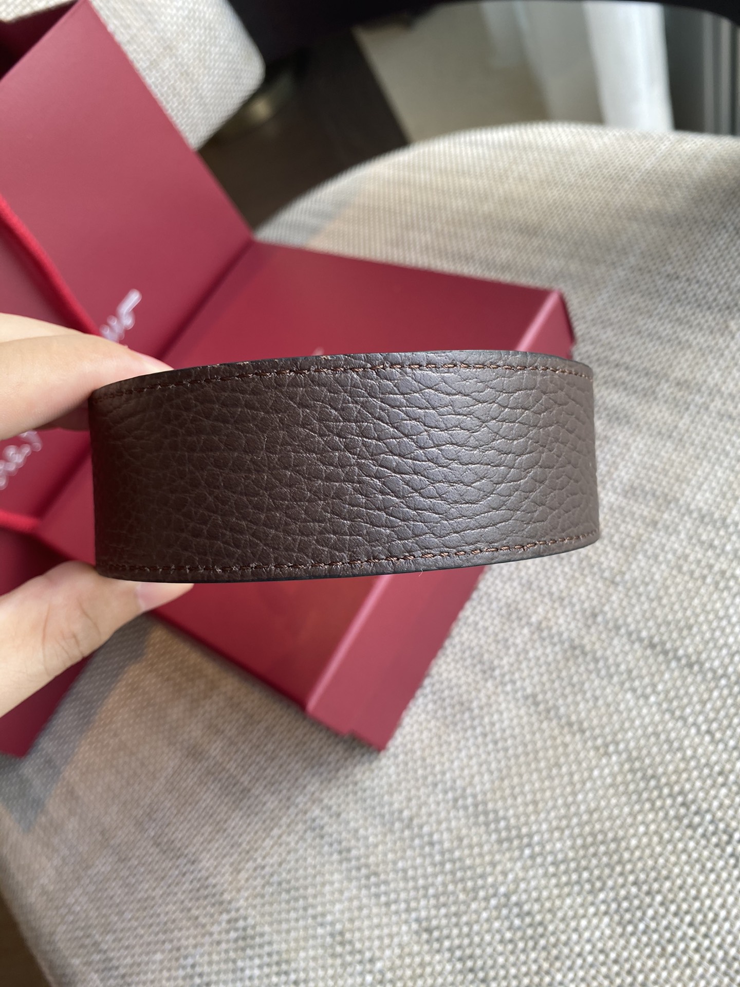 Salvatore Ferragamo Male Basic Belt Cow Leather M