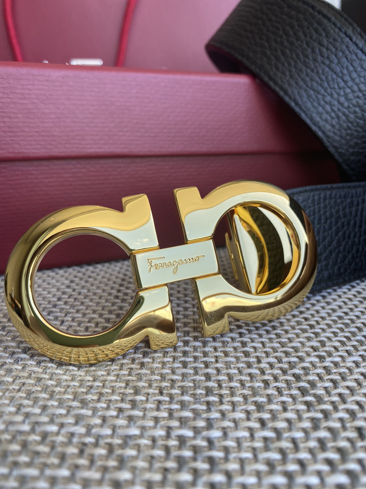 Salvatore Ferragamo Male Basic Belt Cow Leather M