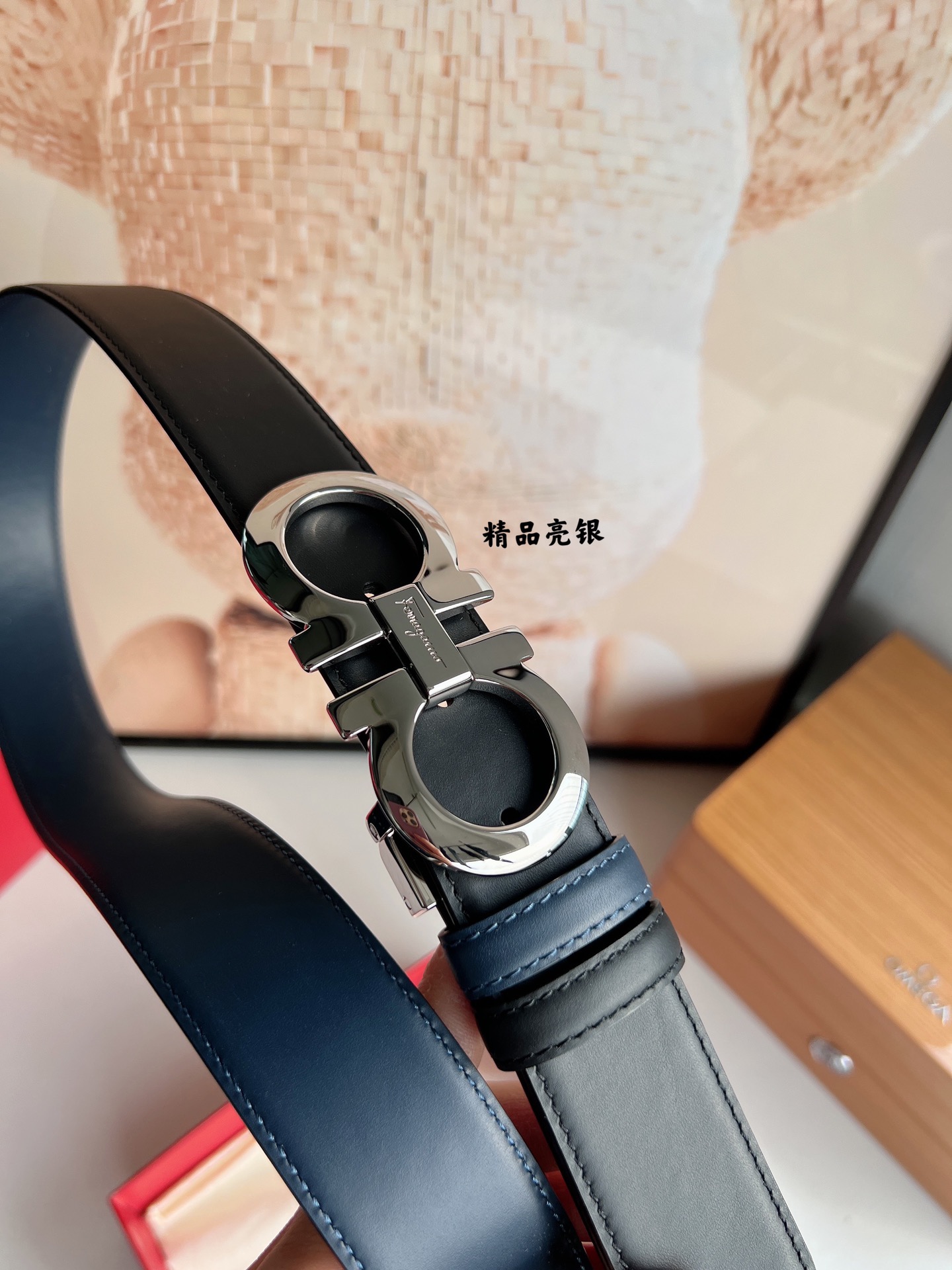 Salvatore Ferragamo Male Basic Belt Cow Leather M