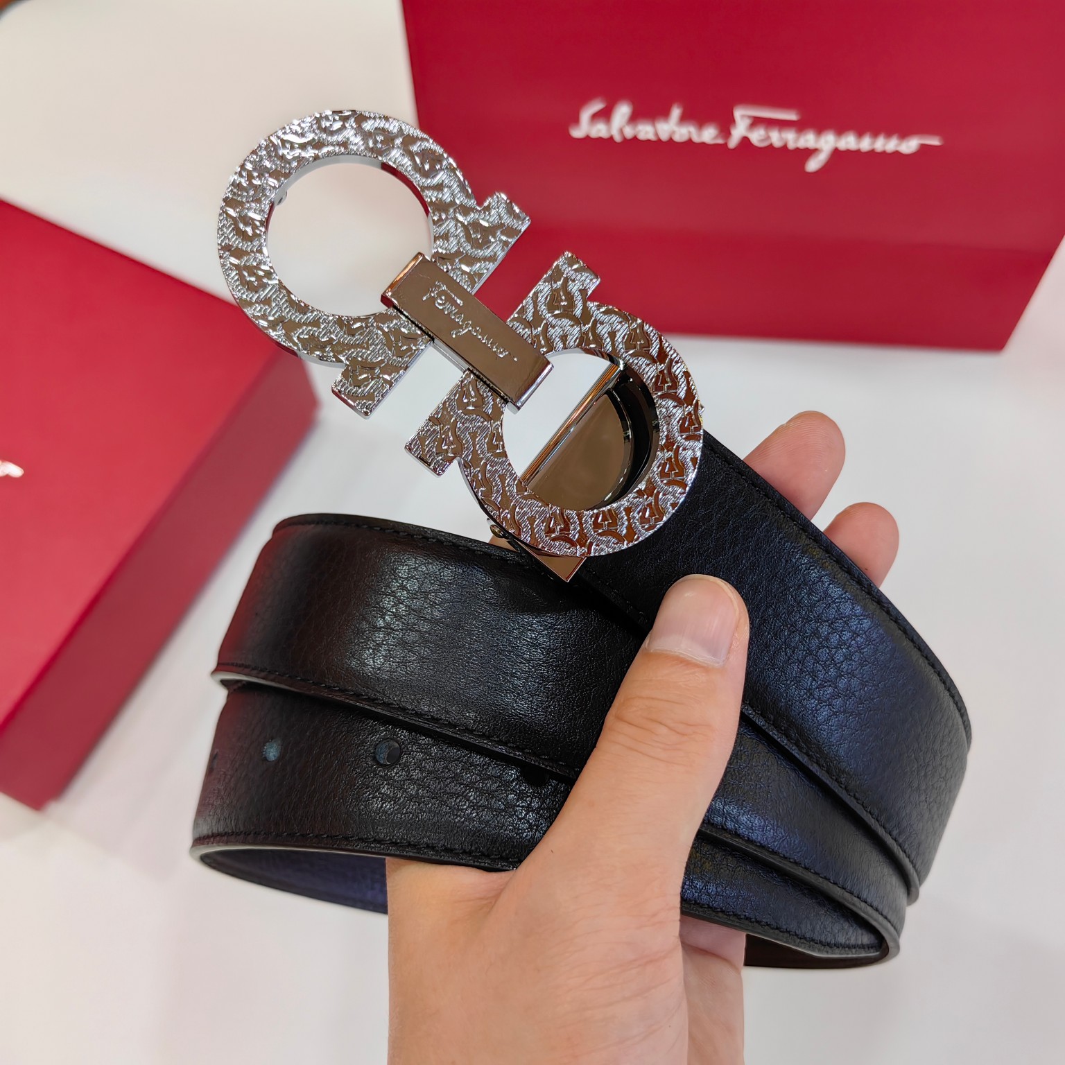 Salvatore Ferragamo Male Basic Belt M