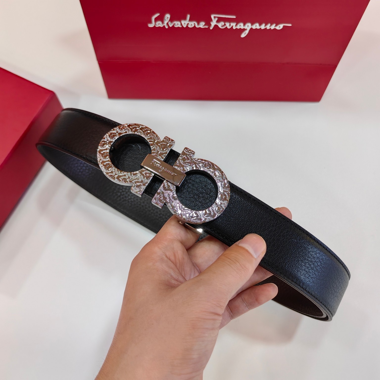 Salvatore Ferragamo Male Basic Belt M