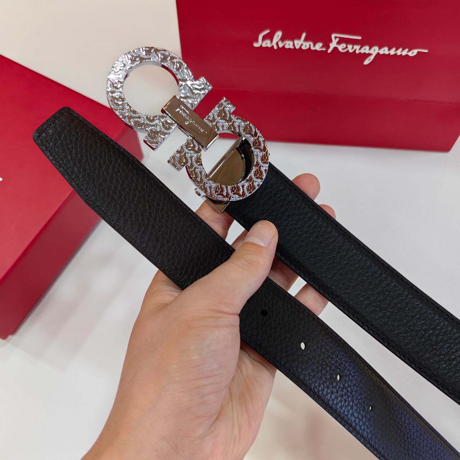 Salvatore Ferragamo Male Basic Belt M