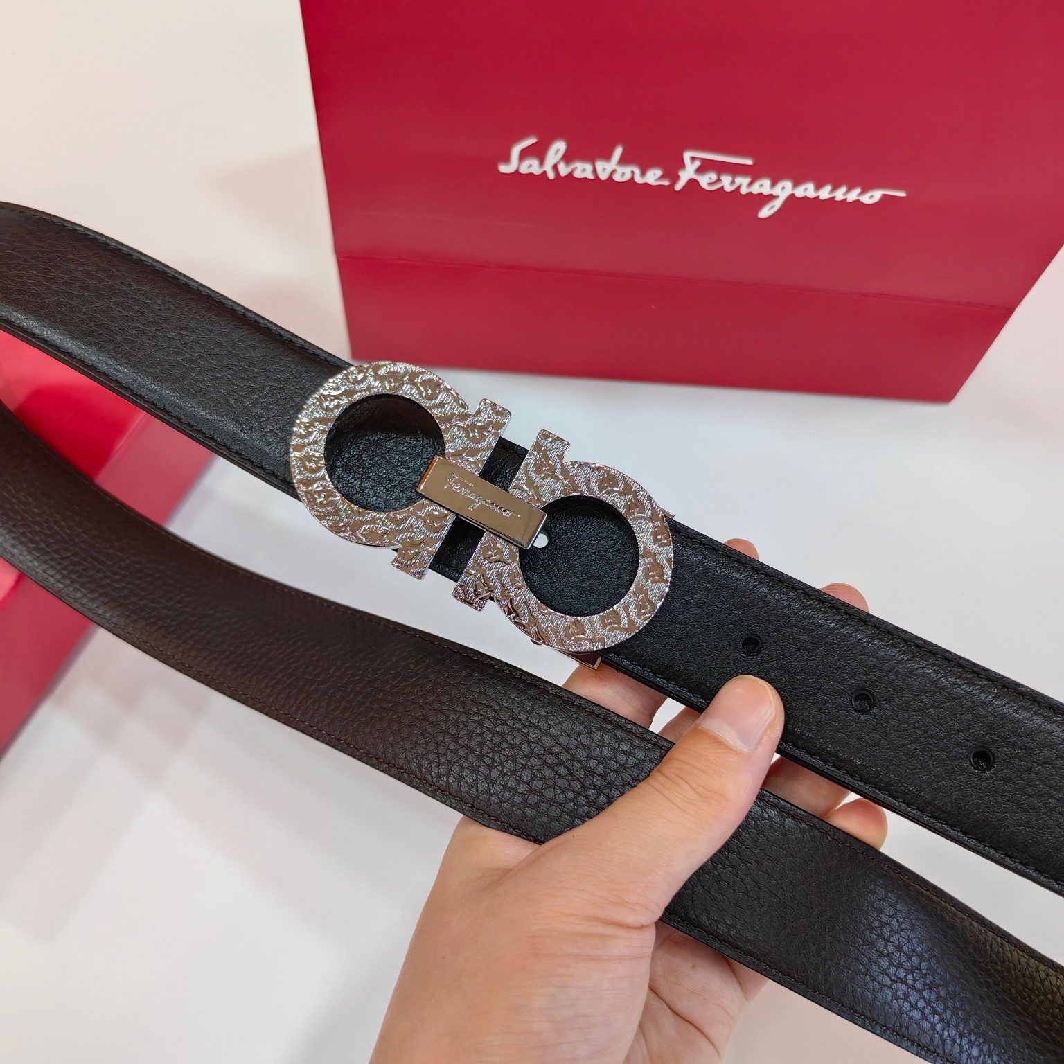 Salvatore Ferragamo Male Basic Belt M