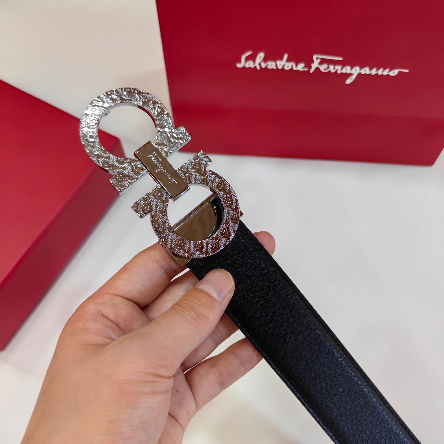 Salvatore Ferragamo Male Basic Belt M