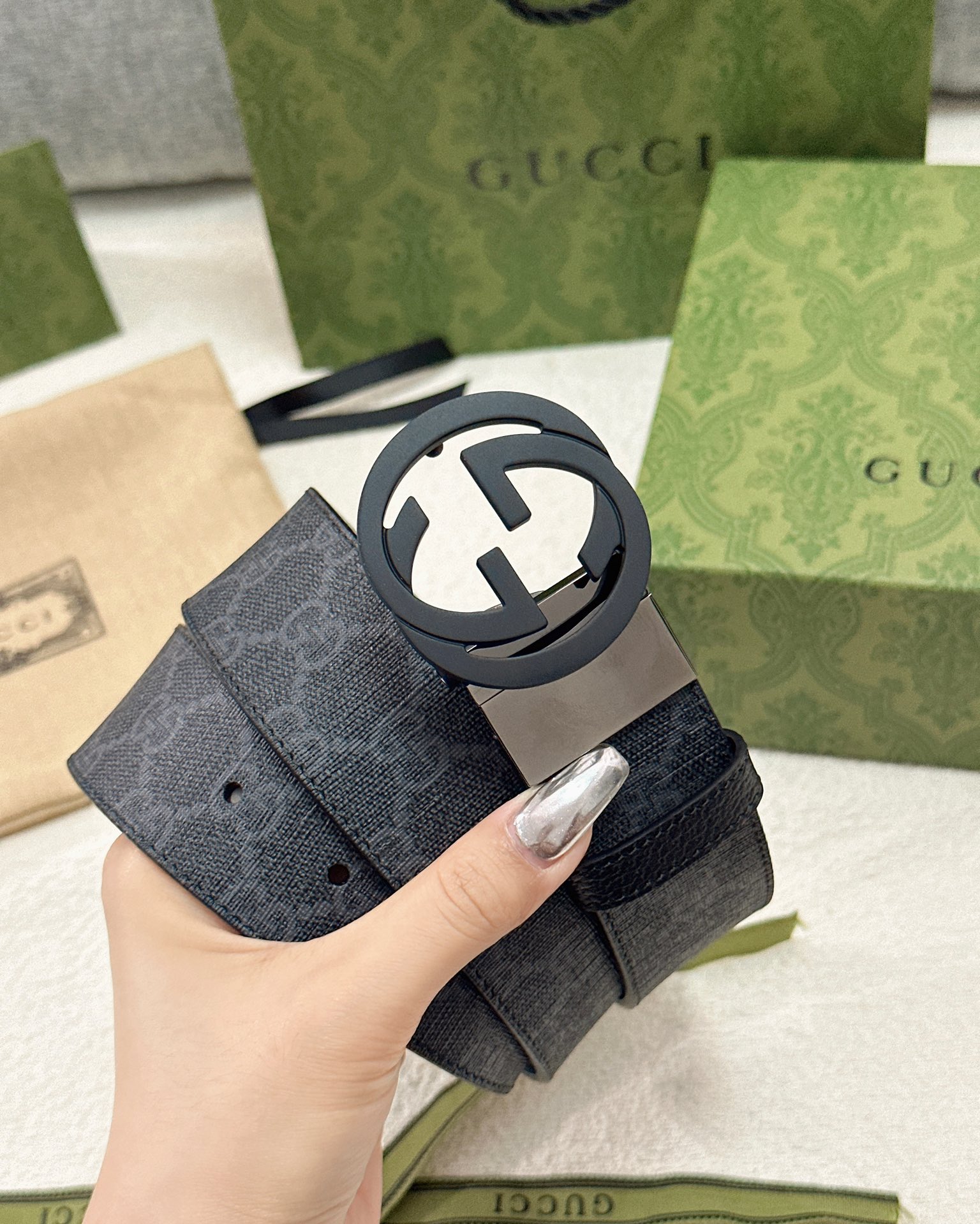 Gucci Leather Belt Waterproof S