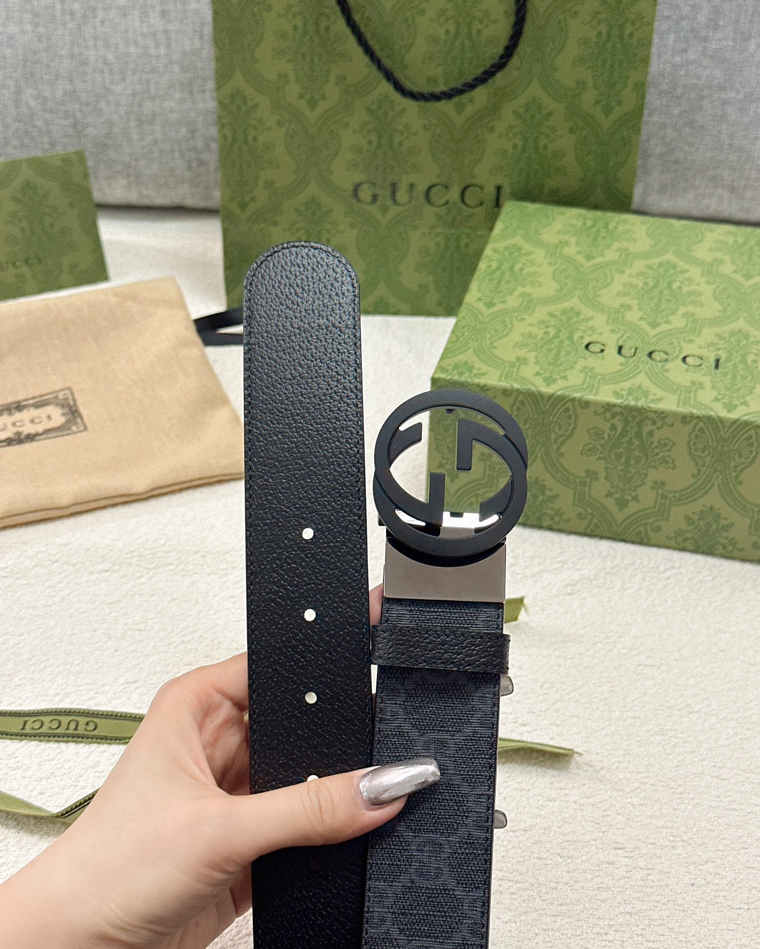 Gucci Leather Belt Waterproof S