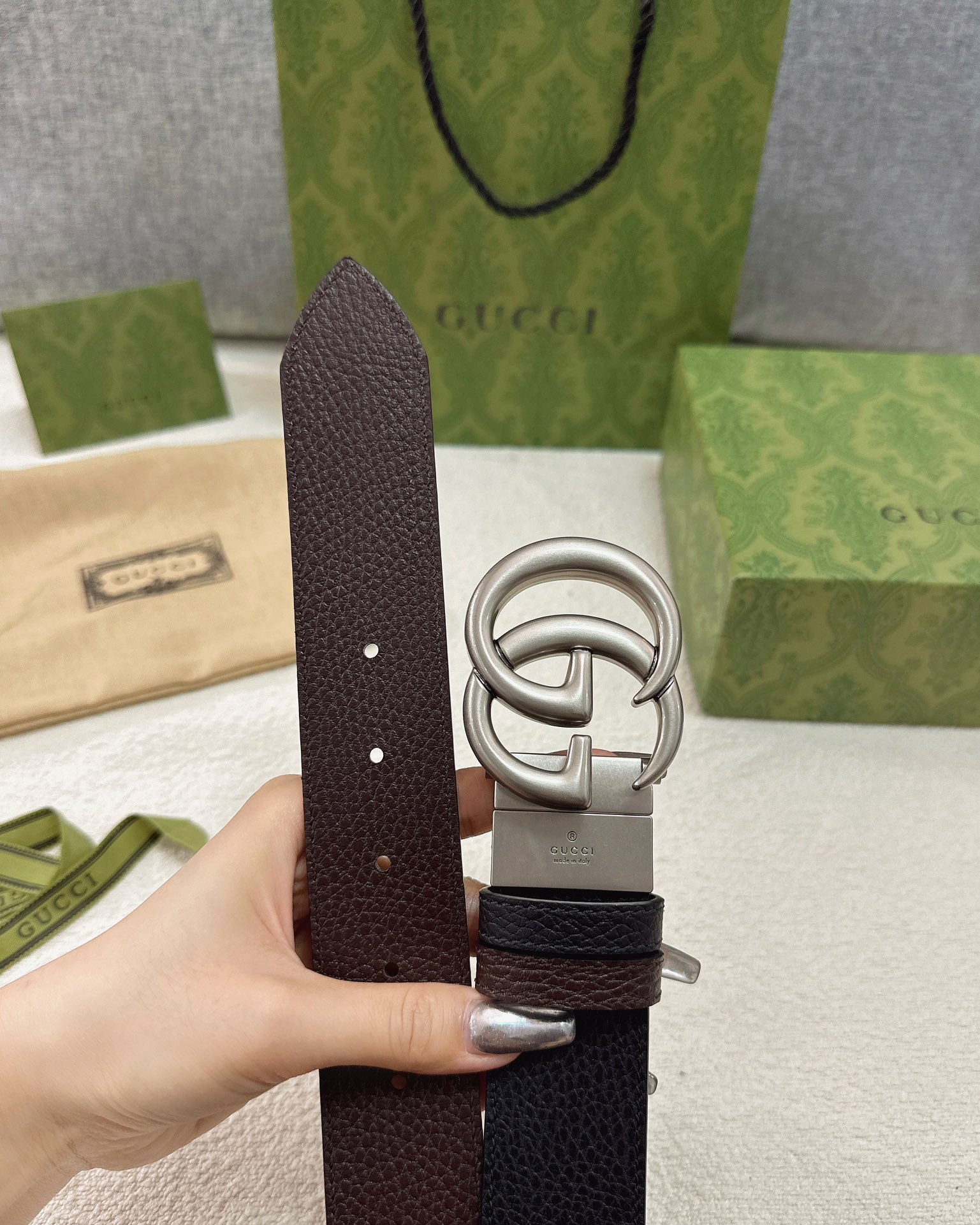Gucci Leather Belt Waterproof S