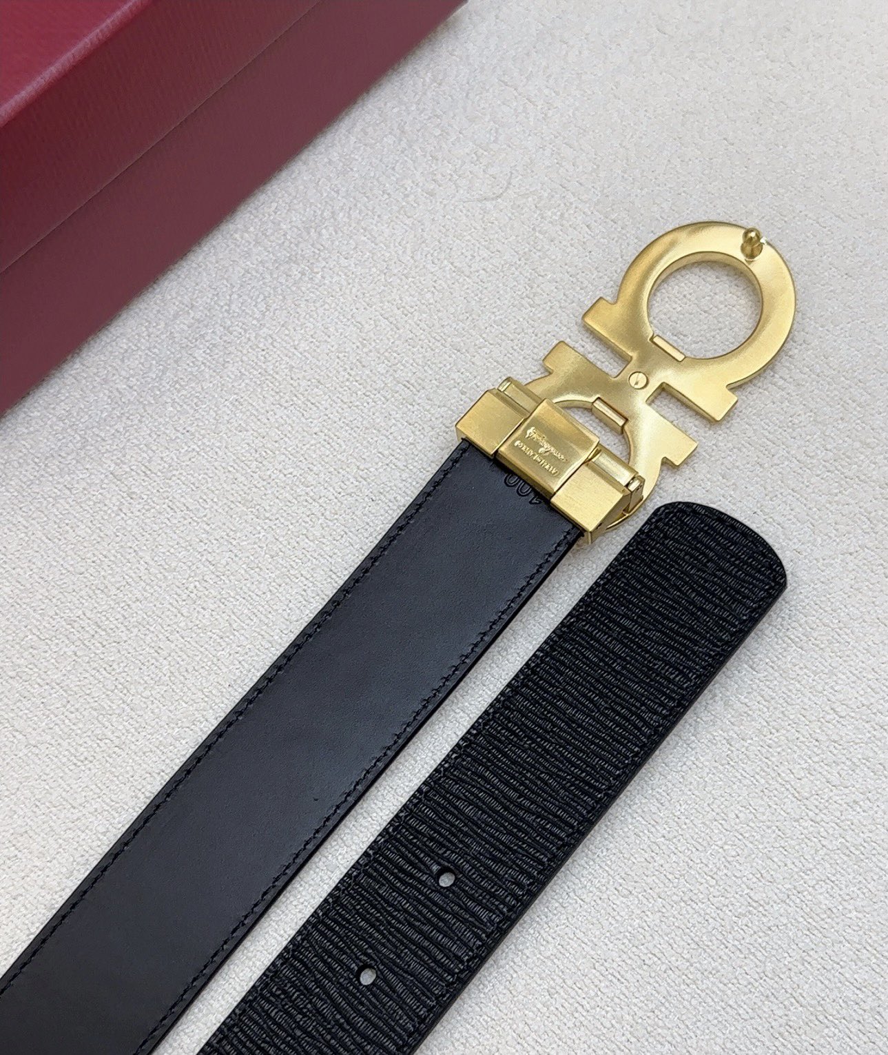 Salvatore Ferragamo Basic Belt Cow Leather