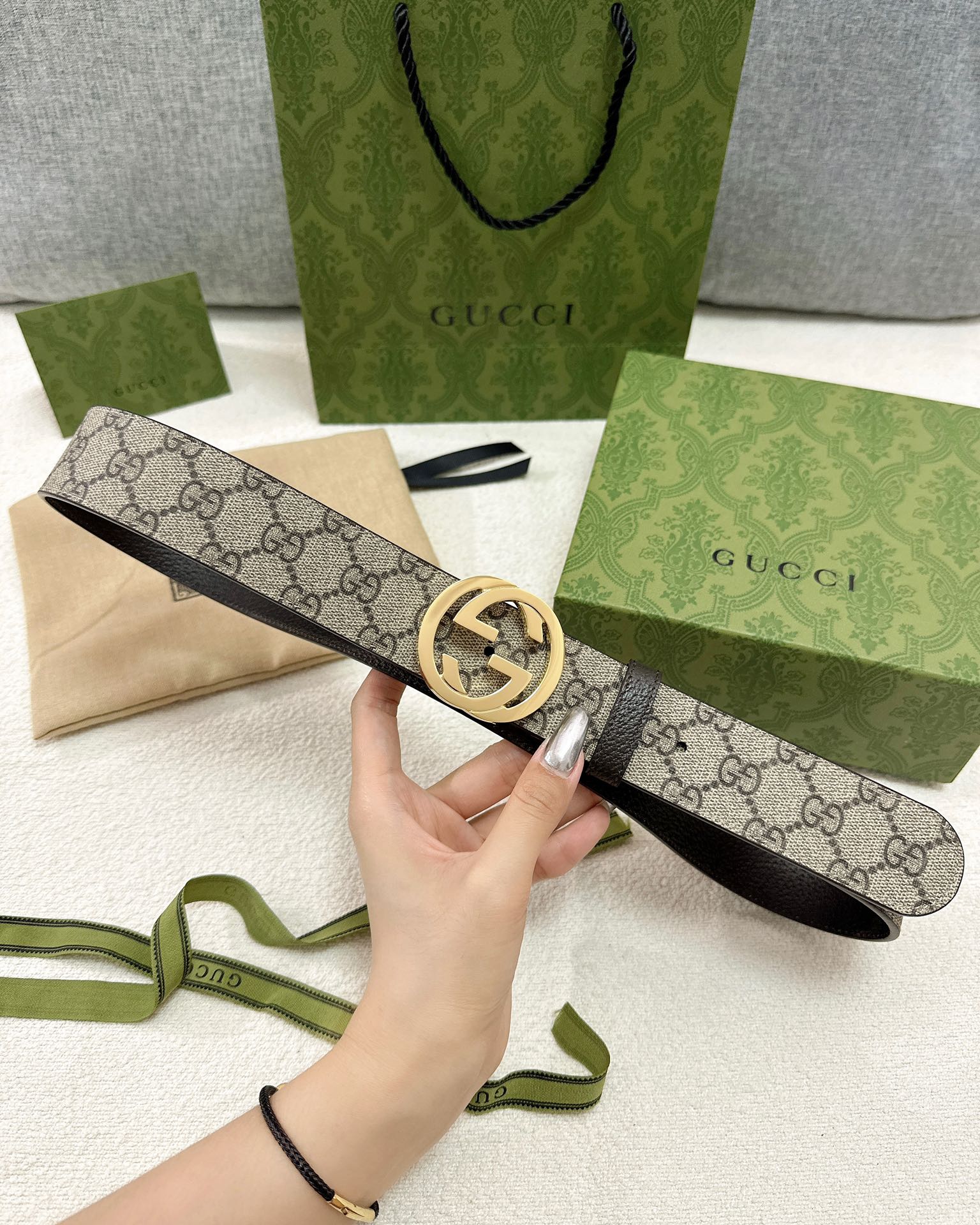Gucci Leather Belt Waterproof S