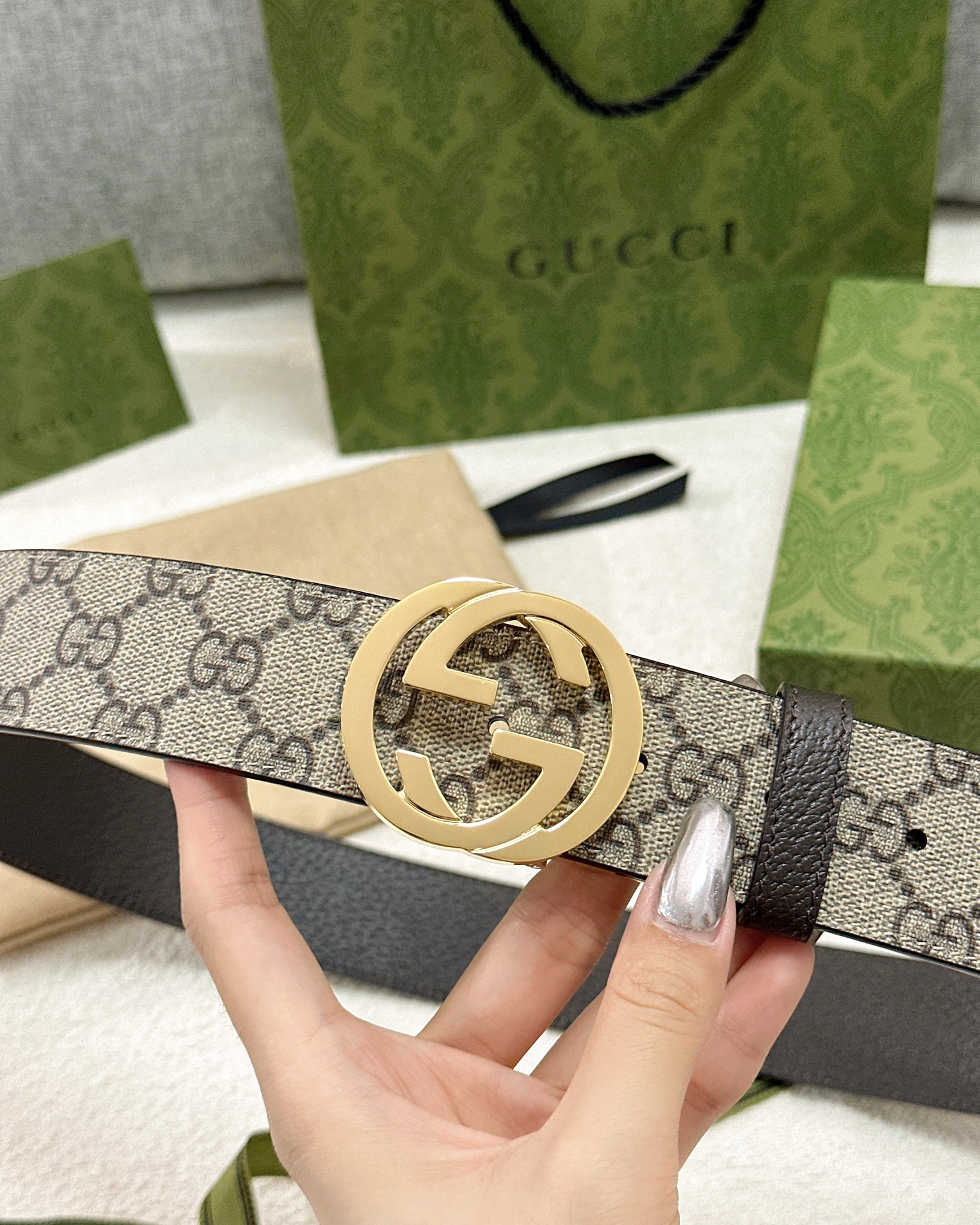 Gucci Leather Belt Waterproof S