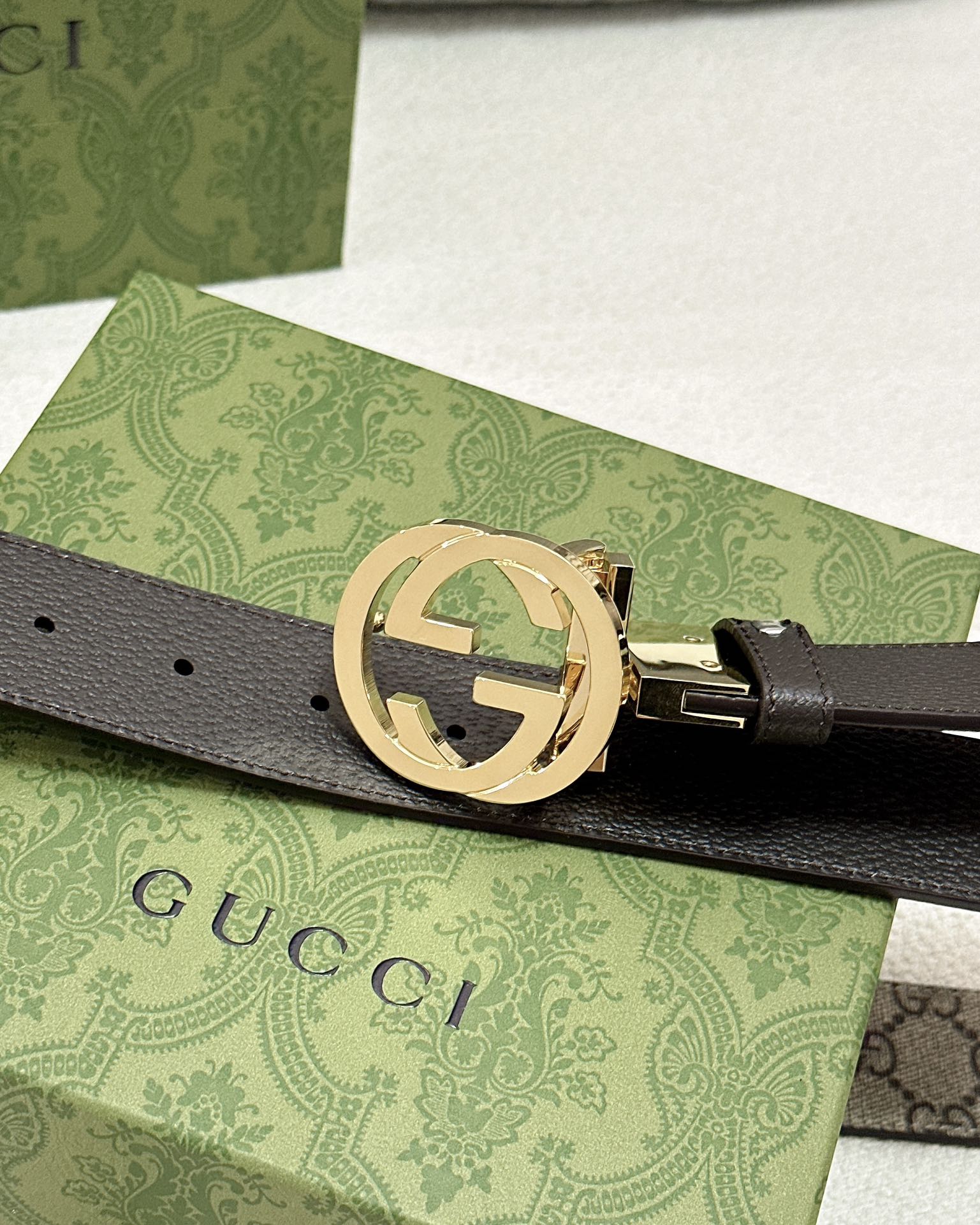 Gucci Leather Belt Waterproof S