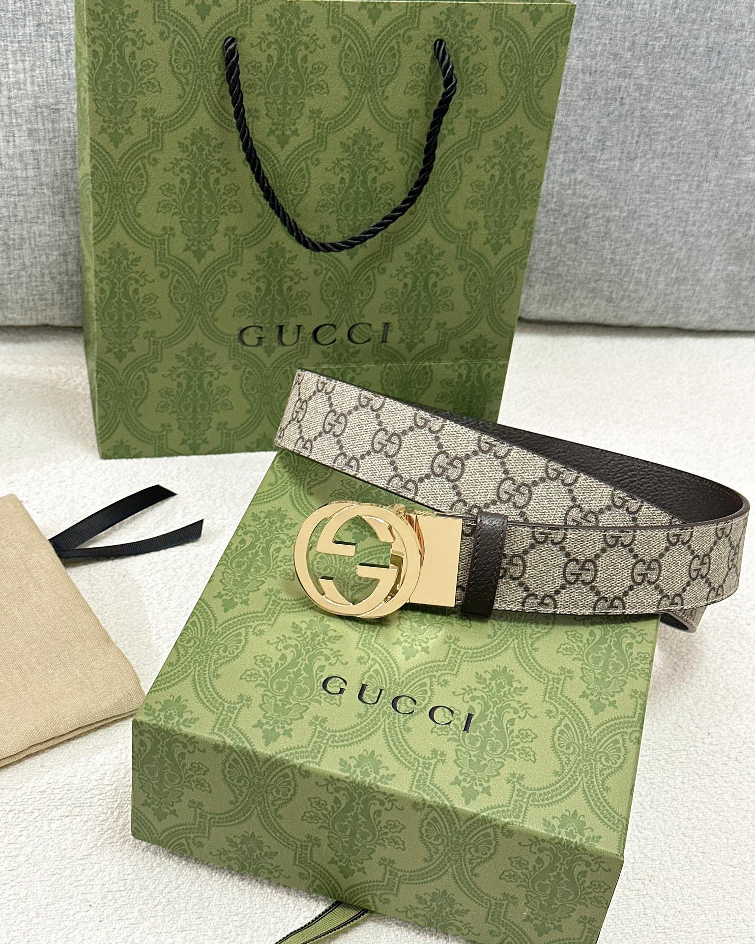 Gucci Leather Belt Waterproof S