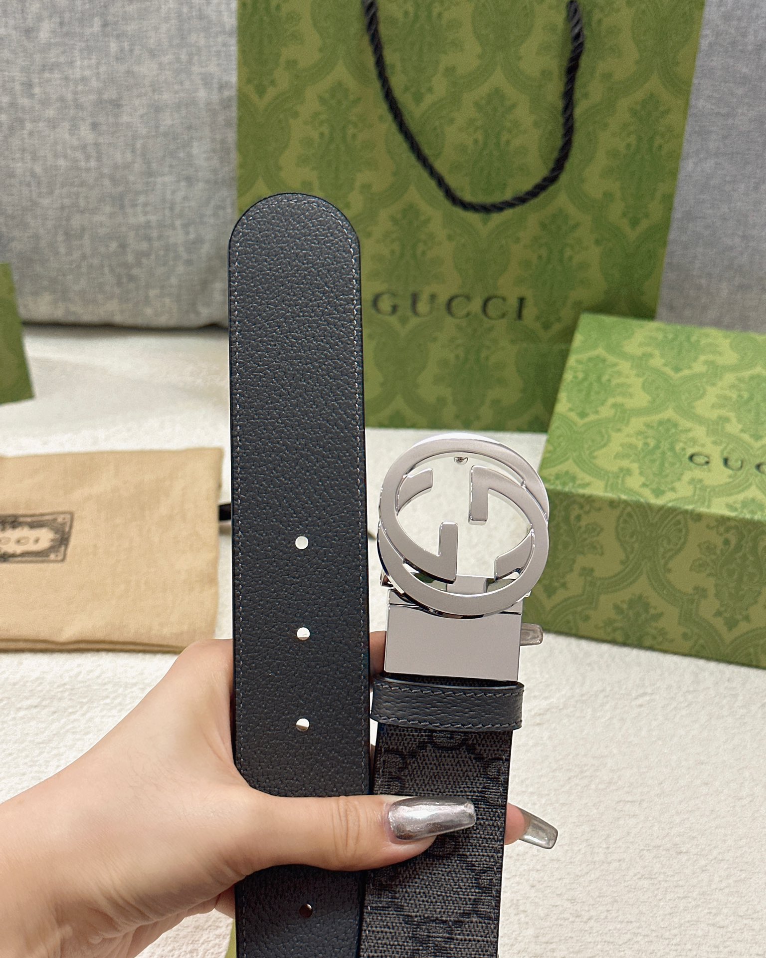 Gucci Leather Belt Waterproof S