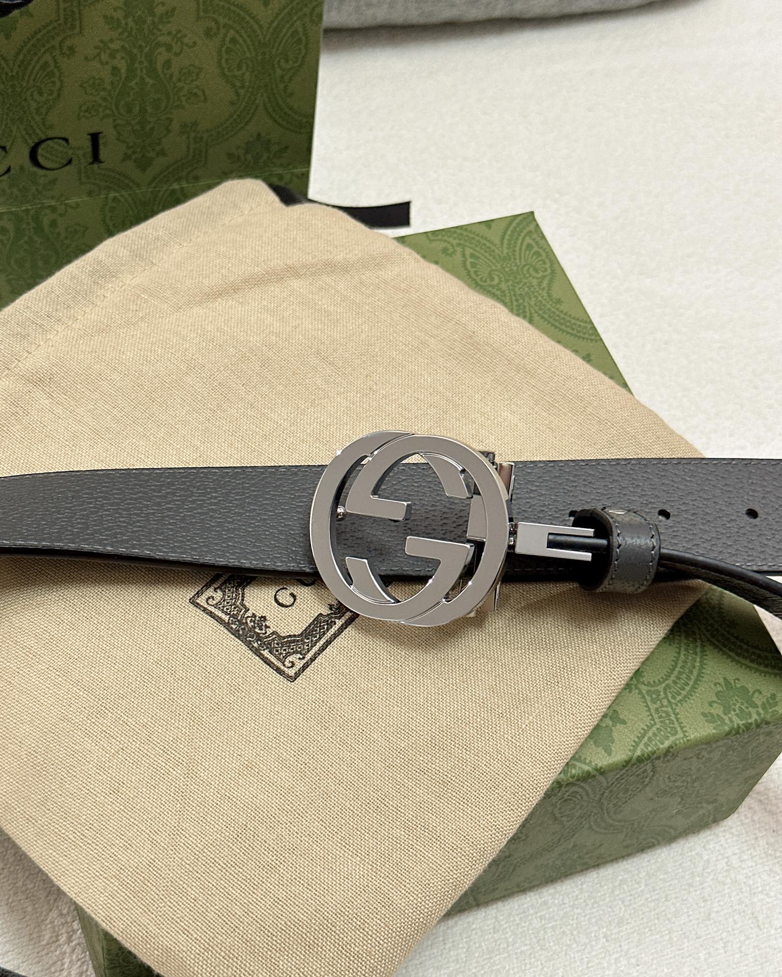 Gucci Leather Belt Waterproof S