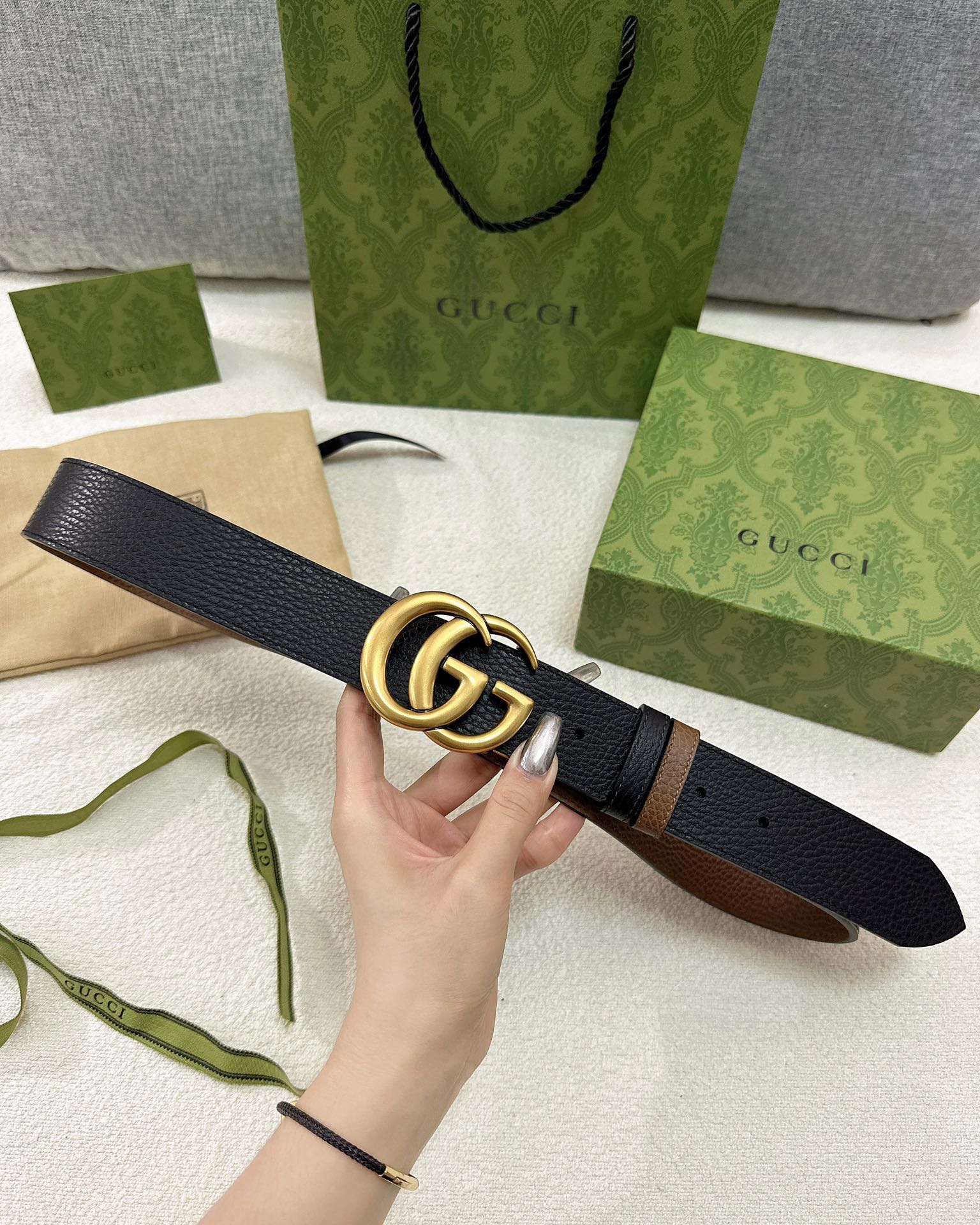 Gucci Leather Belt Waterproof S