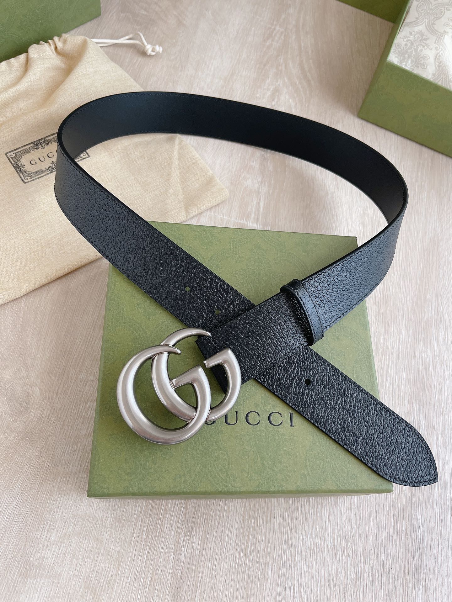 Gucci Male Basic Belt Cow Leather M