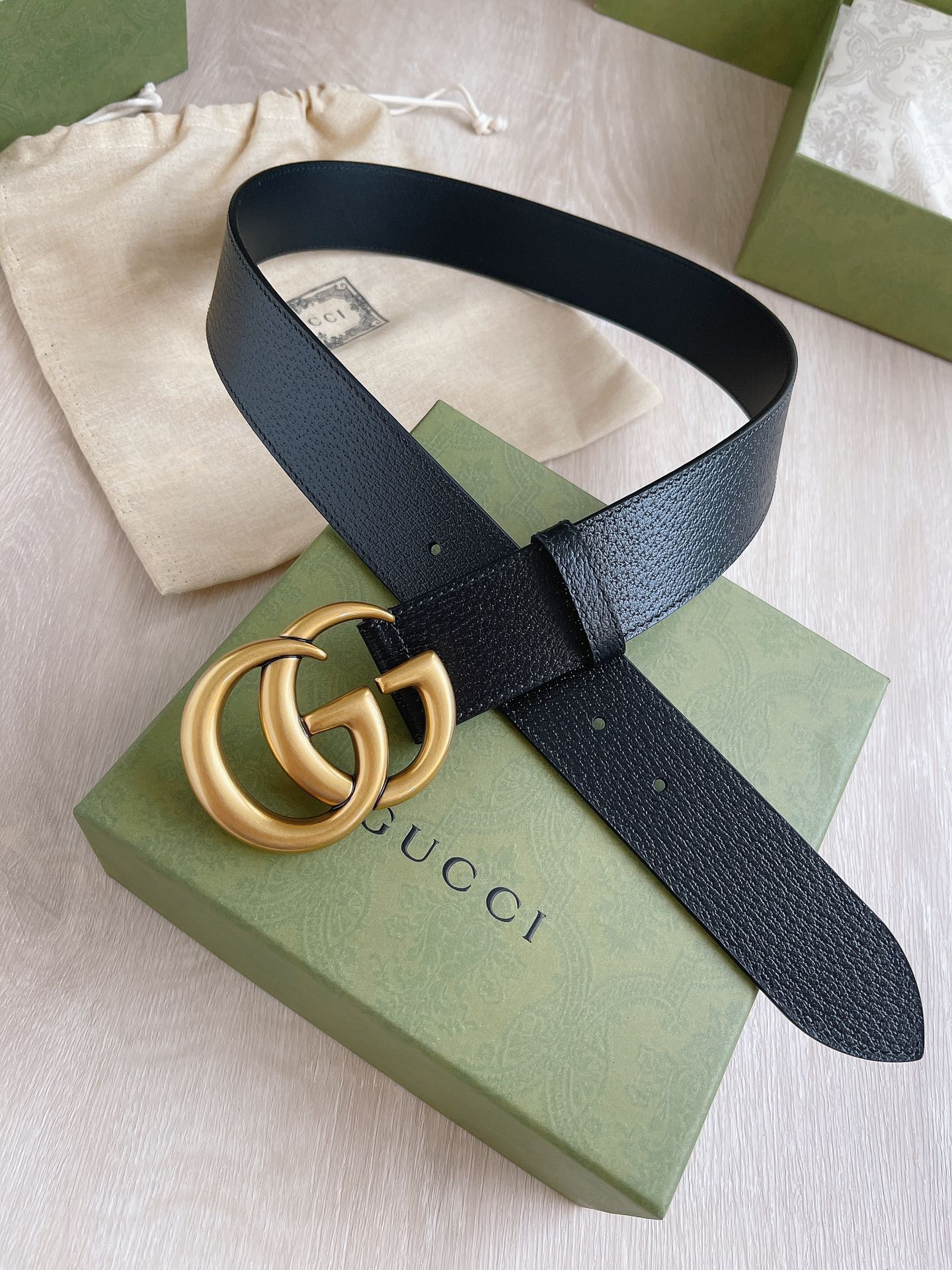 Gucci Male Basic Belt Cow Leather M