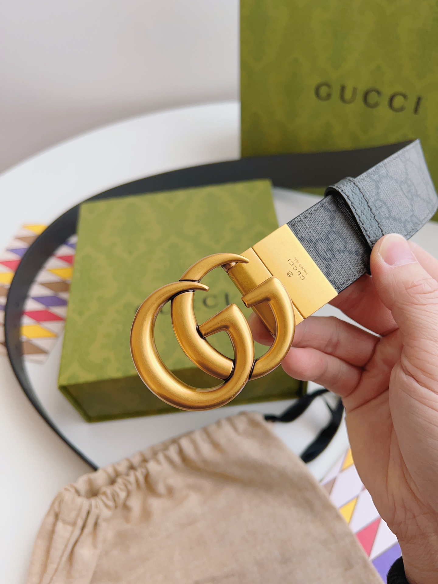 Leather Belt Top Grain Leather M
