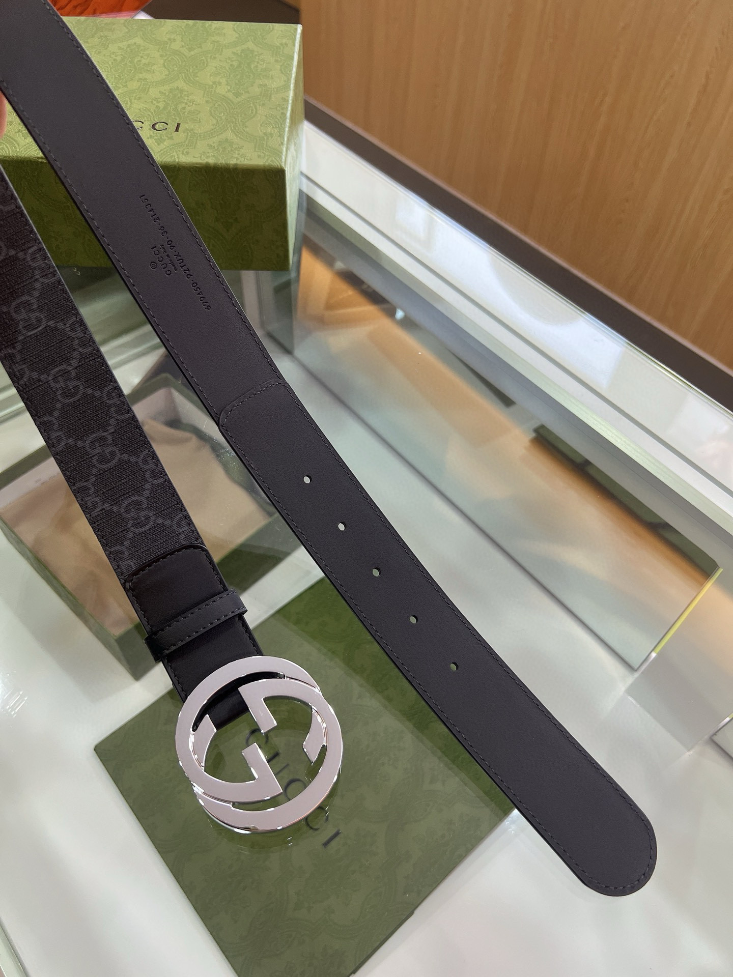 Gucci Male Basic Belt Canvas