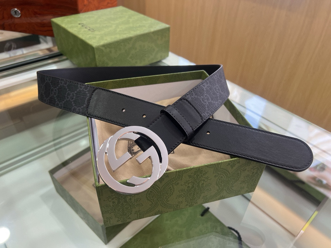 Gucci Male Basic Belt Canvas
