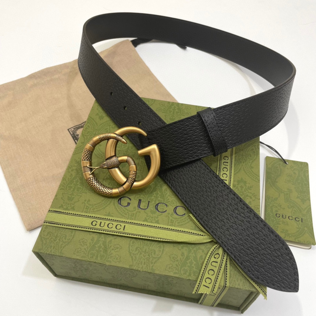 Gucci Basic Belt Cow Leather M