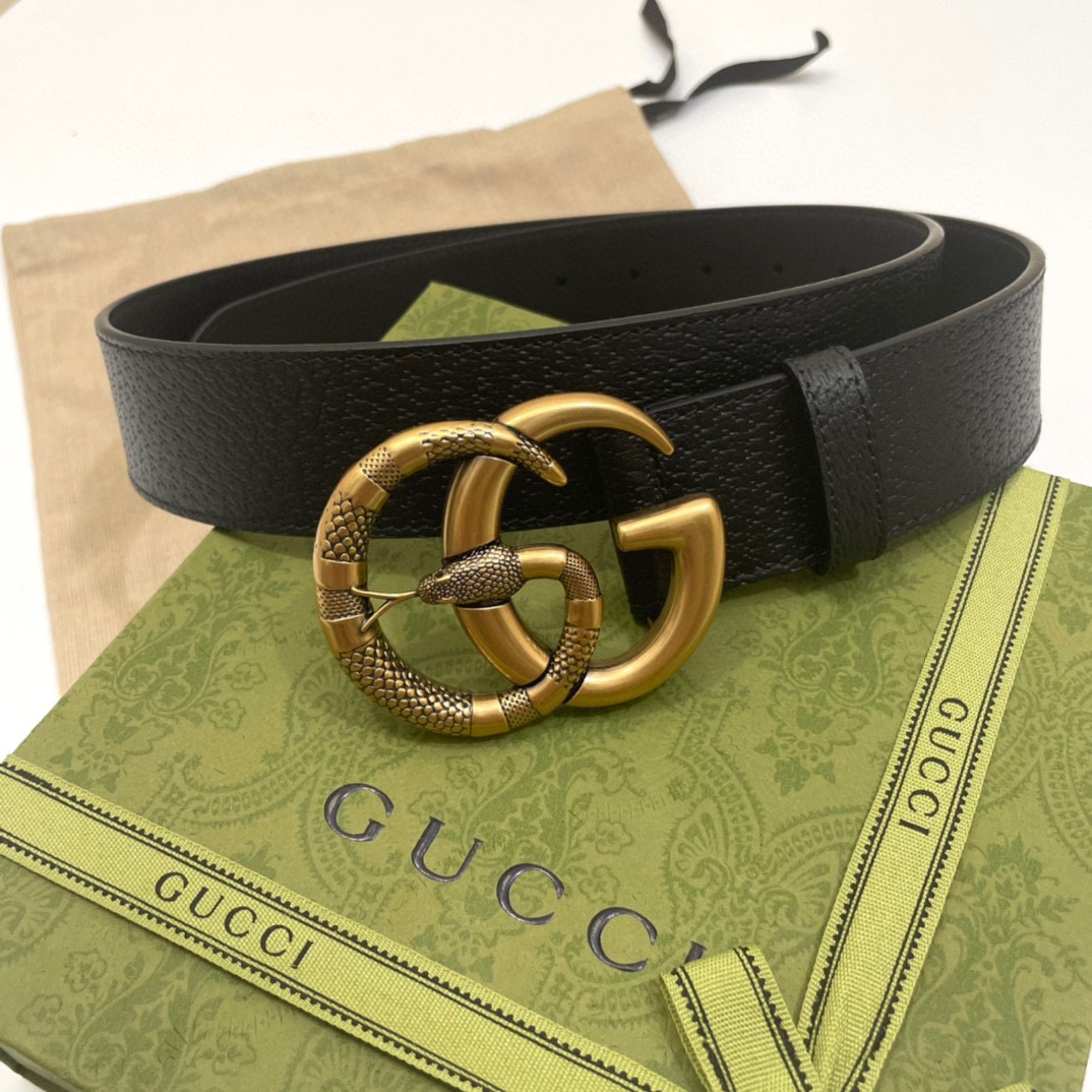 Gucci Basic Belt Cow Leather M