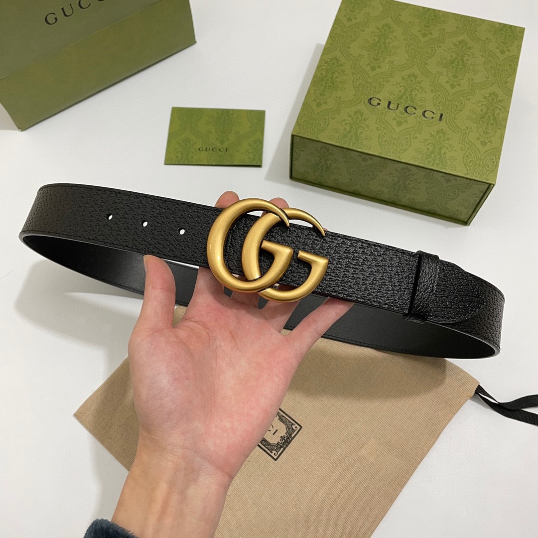 Gucci Basic Belt Cow Leather M