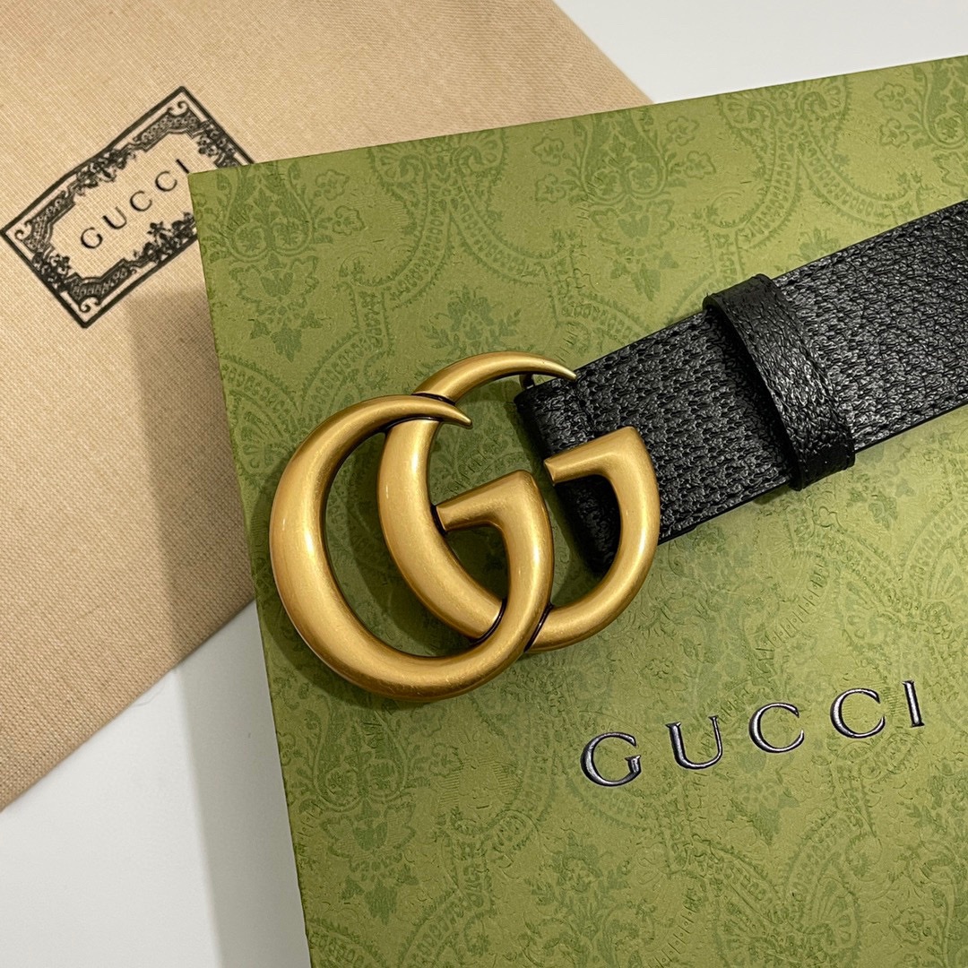 Gucci Basic Belt Cow Leather M