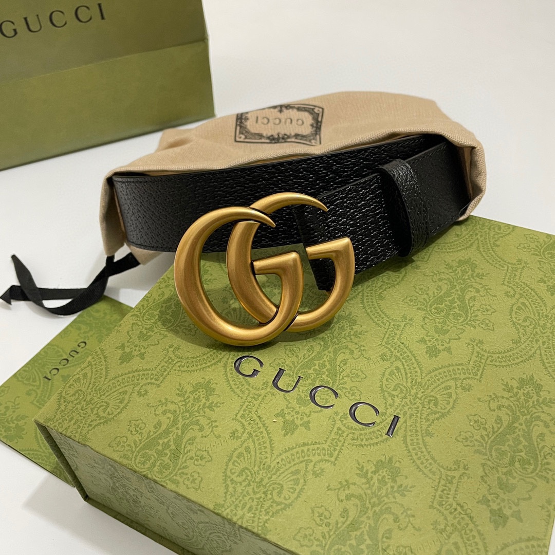 Gucci Basic Belt Cow Leather M